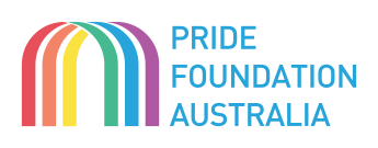 Logo for Pride Foundation Australia
