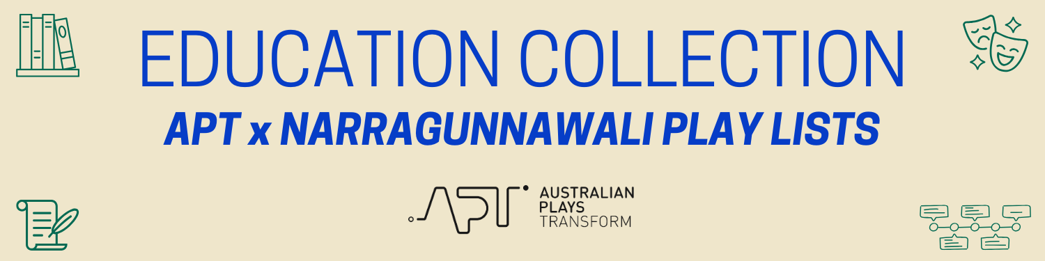BANNER - narragunnawali play lists (3) collection banner with the title of collection and logos.